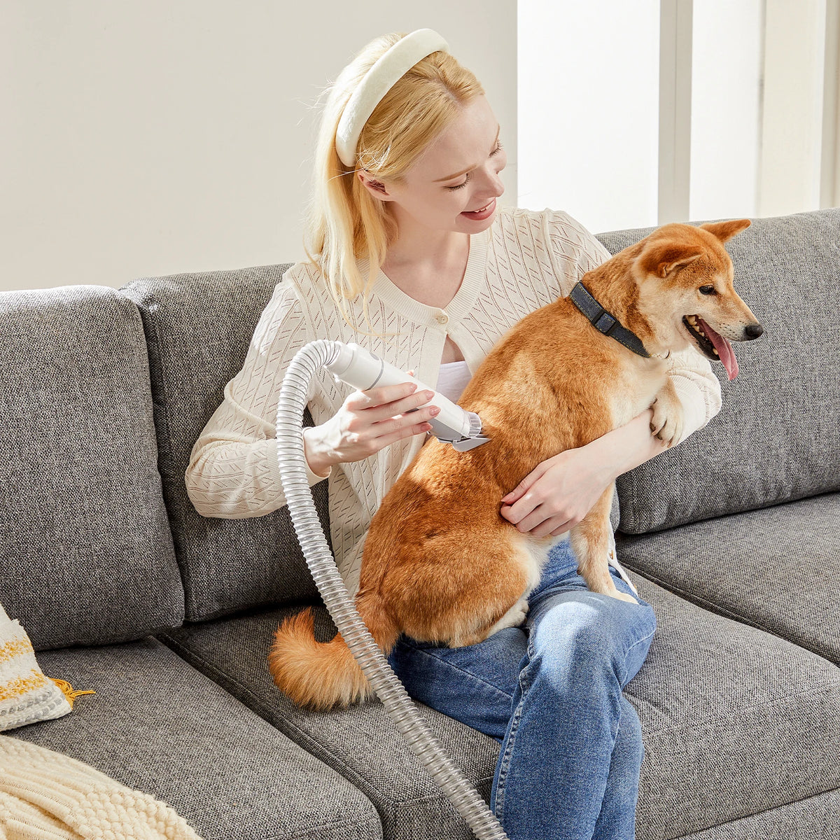 5-in-1 Pet Grooming Vacuum Kit