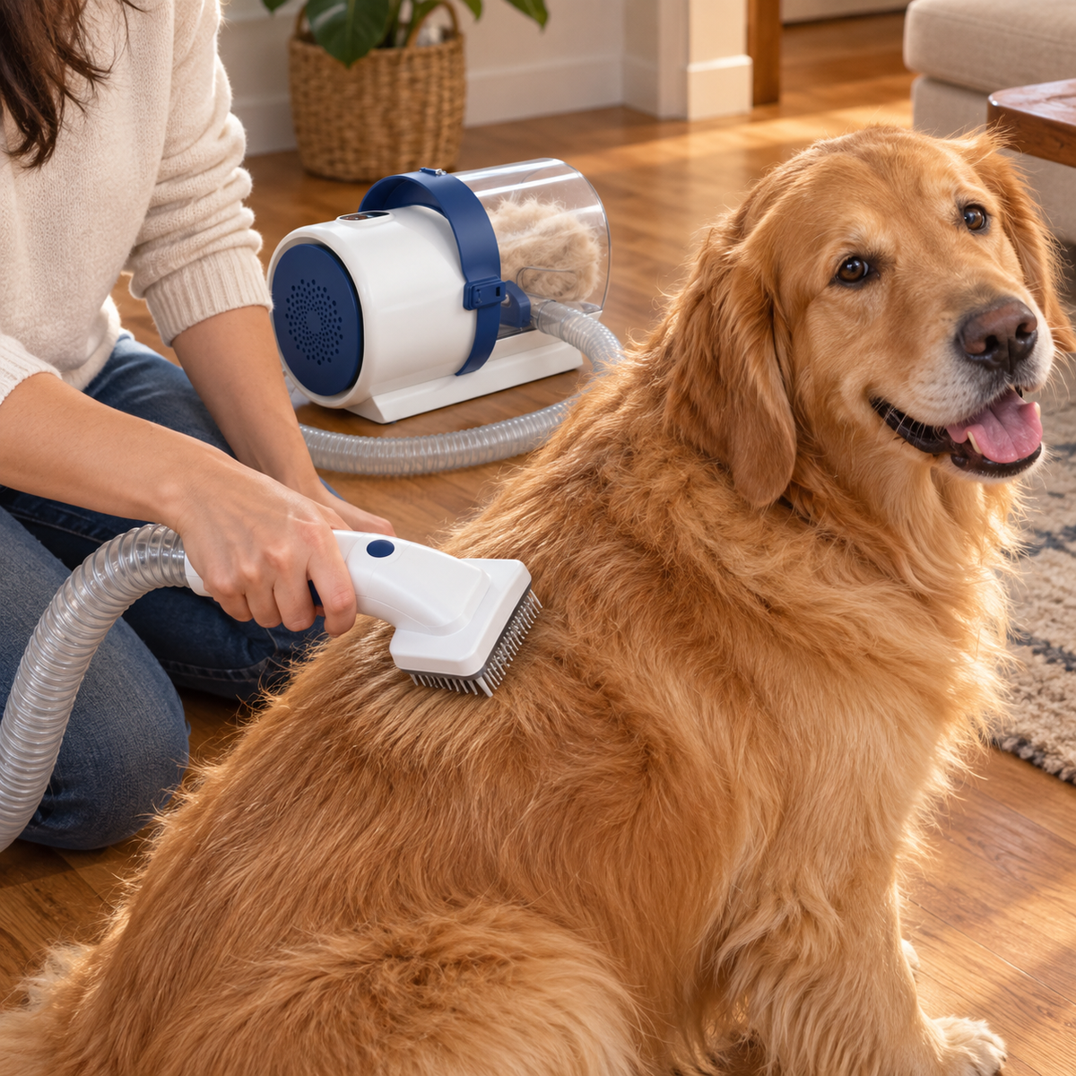 5-in-1 Pet Grooming Vacuum Kit - testimonial 1