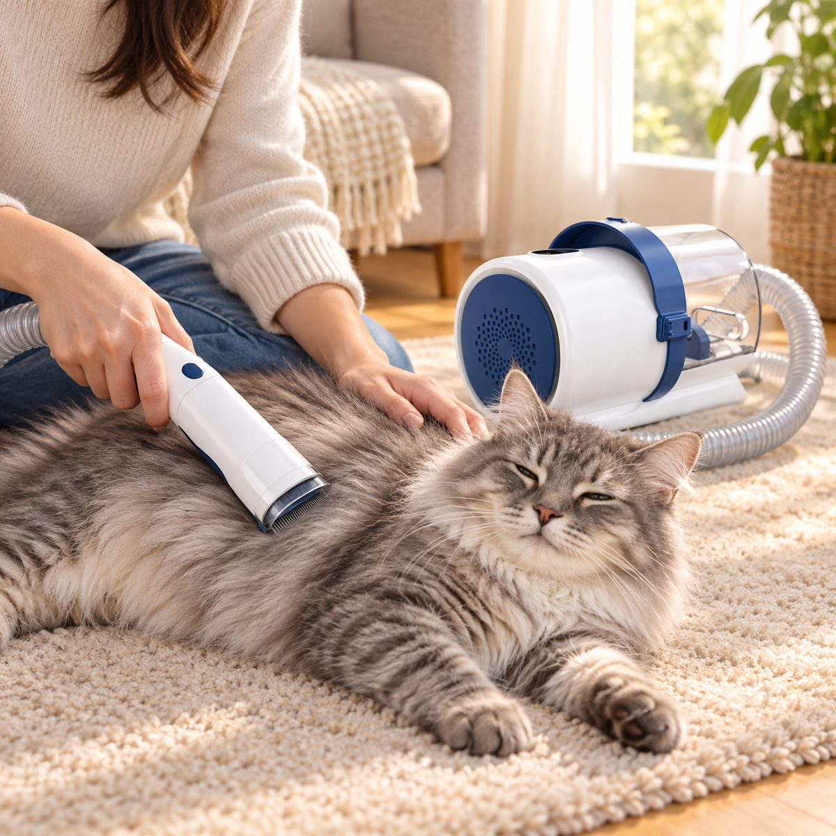 5-in-1 Pet Grooming Vacuum Kit - testimonial 3