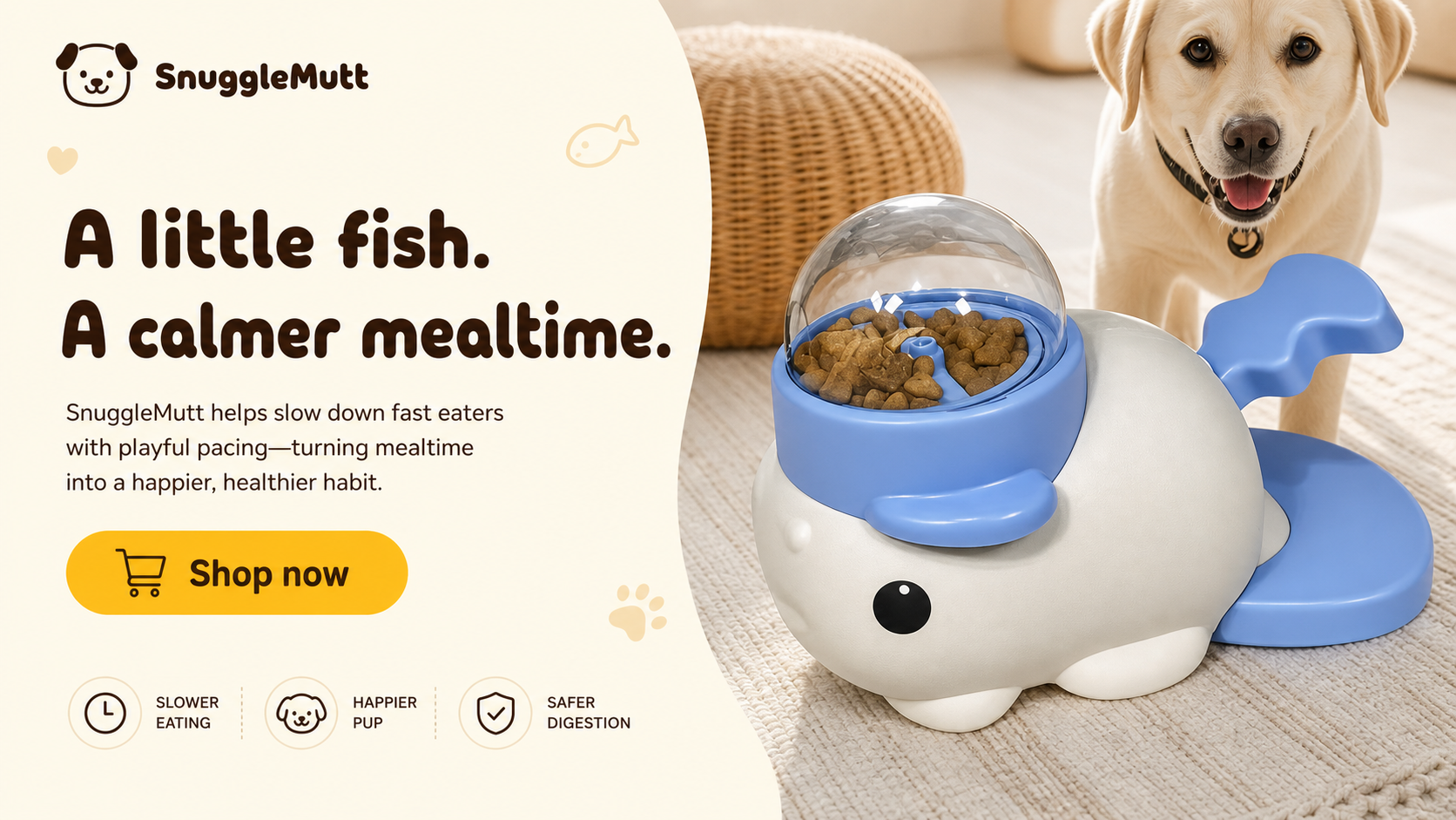 Fish Treat Puzzle Feeder - product details 1